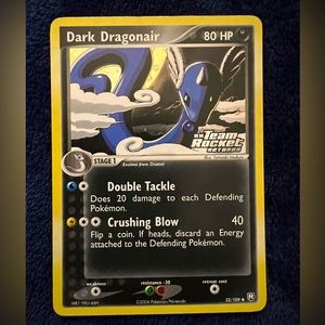 Pokémon Dark Dragonair, EX Team Rocket Returns, Holo Rare